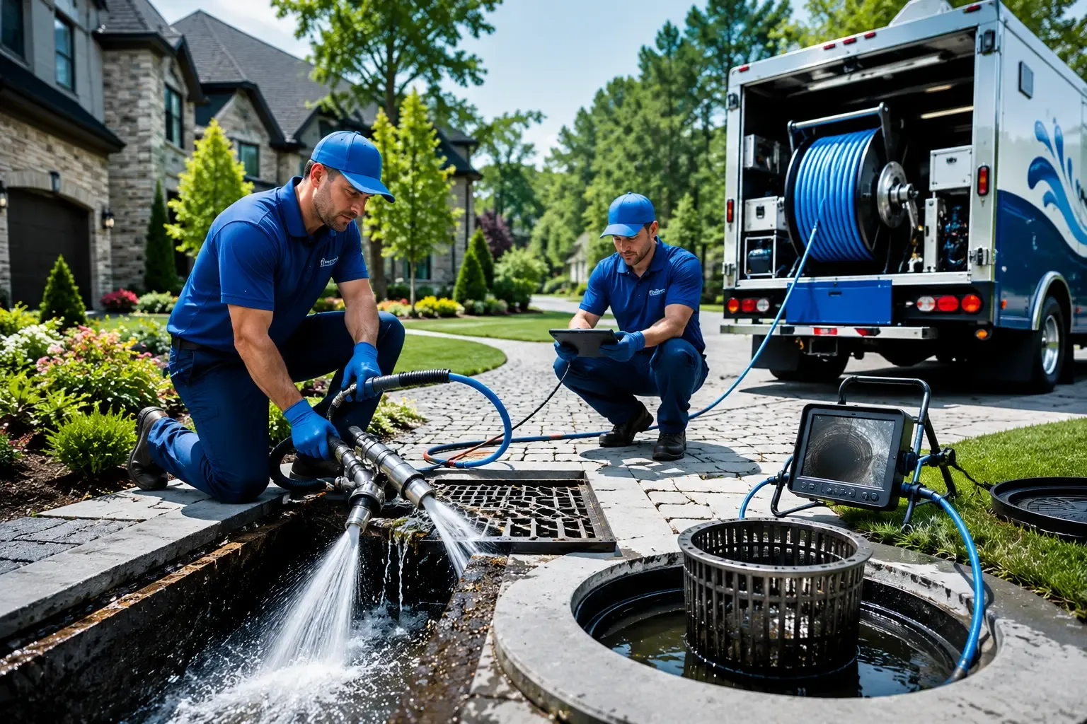Local outdoor drain cleaning professionals in Groton, CT